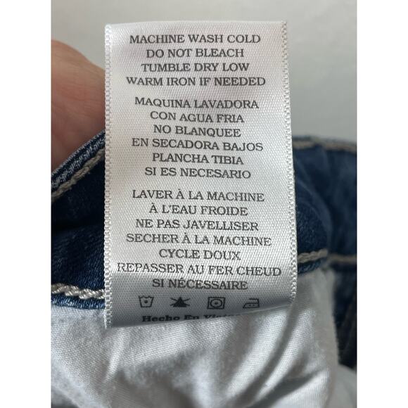 Kancan Destroyed Knee Rip Fray Hem Skinny Jeans Stretchy 28 - Picture 4 of 6